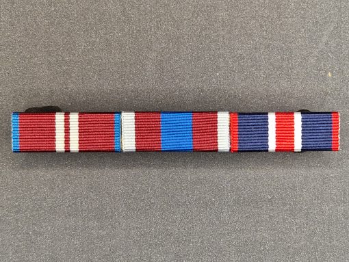 Diamond & Platinum Jubilee & CIIIR Coronation Medal Ribbon Bar