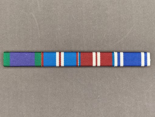 General Service (1962 - 2007) Golden, Diamond Jubilee & Police Long Service Ribbon Bar
