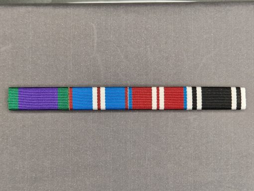 General Service (1962 - 2007) Golden, Diamond Jubilee & Prison Service Long Service Ribbon Bar