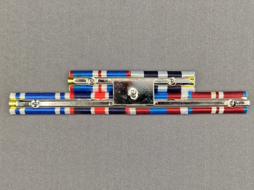 Queens Police Medal & Golden, Diamond & Platinum Jubilee, CIIIR Coronation & Police LS&GCM Ribbon Pin Bar - Image 2