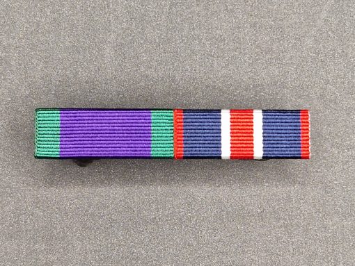 General Service & CIIIR Coronation Ribbon Bar