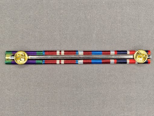 General Service, Diamond, Platinum Jubilee & CIIIR Coronation  Ribbon Bar - Image 2