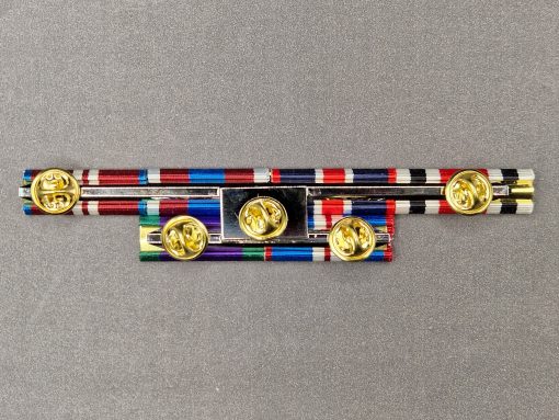 General Service, Golden, Diamond, Platinum Jubilee, CIIIR Coronation & Special Constabulary Long Service Ribbon Bar - Image 2