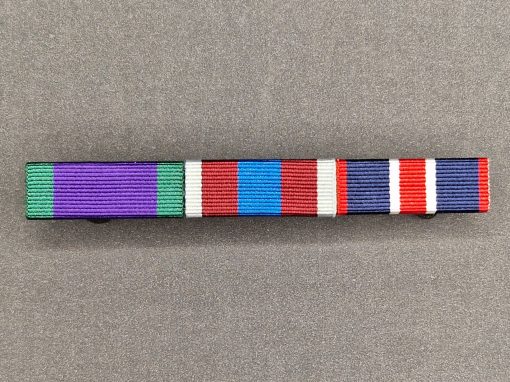 General Service, Platinum Jubilee & CIIIR Coronation Ribbon Bar