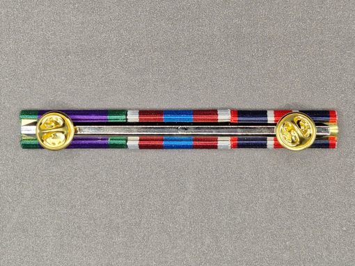 General Service, Platinum Jubilee & CIIIR Coronation Ribbon Bar - Image 2