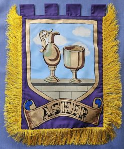 Royal Arch Tribal Banner or Ensign - Asher