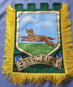 Royal Arch Tribal Banner or Ensign - Benjamin