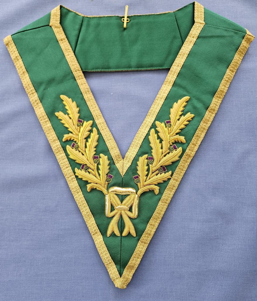 Lodge Ranks Grand Lodge of Scotland – Grand Rank Collar – On the Square Regalia