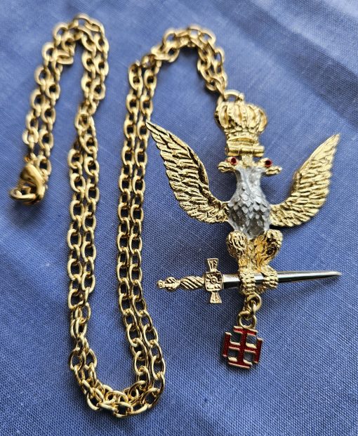A&ASR - 33rd Degree Supreme Council Neck Jewel & Chain