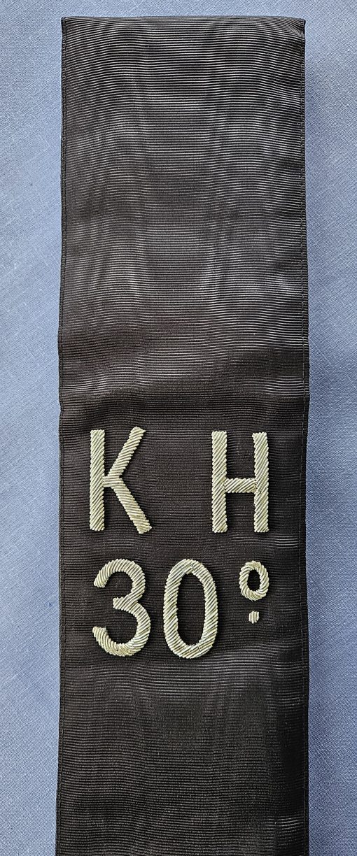 A&ASR - 30th Degree Simplified Sash / Baldrick