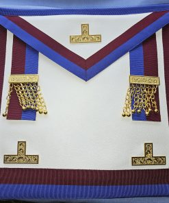 Worshipful Master / Past Master Apron - Leather (Armenia)