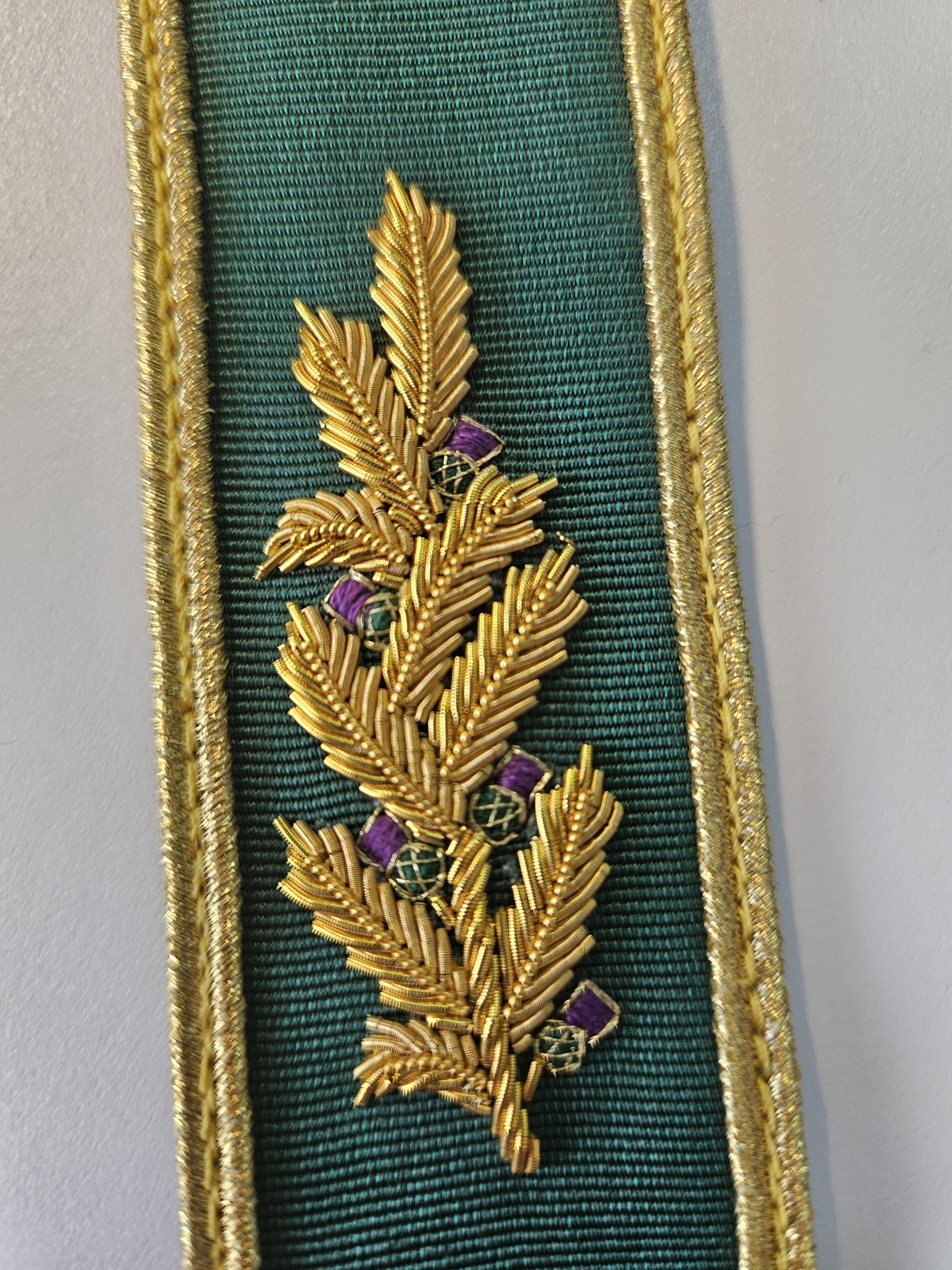 Grand Lodge of Scotland - Past Substitute Grand Master Collarette 32cm - Image 2